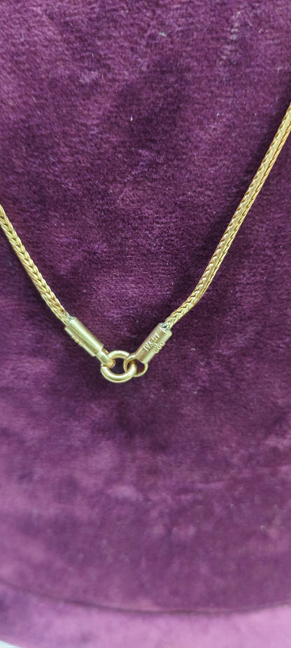 Pure panchaloham unpolished snake model thali chain