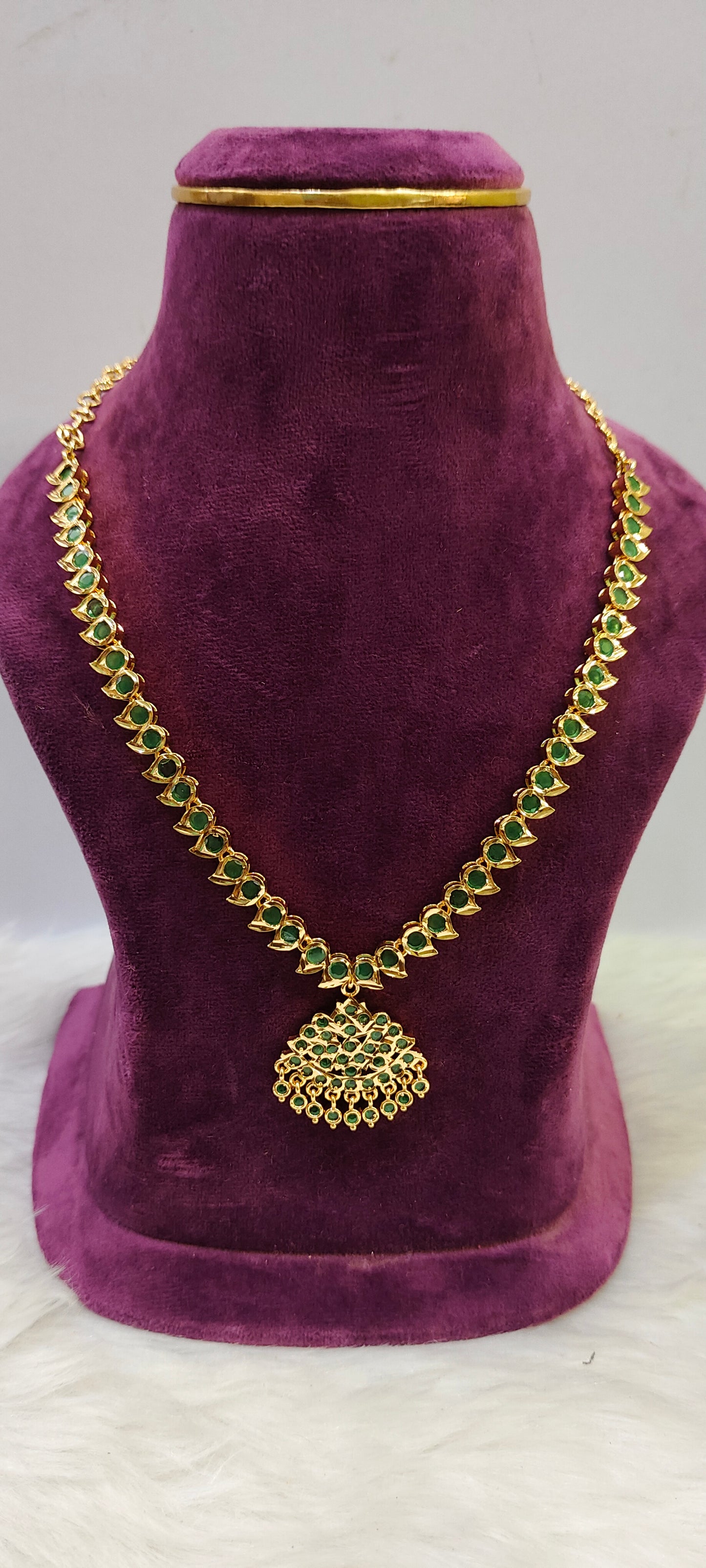 Pure panchaloham mango necklace