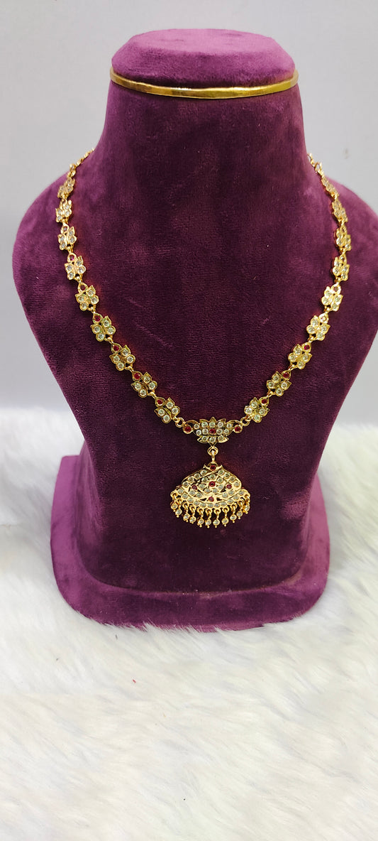 Pure panchaloham vintage look necklace