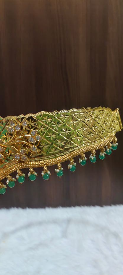 Real gold look bridel vaddanam