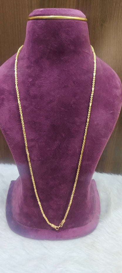 Pure panchaloham unpolished 30" length 5+1 thali chain