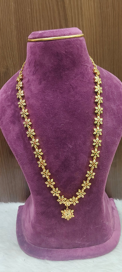 Pure panchaloham daimond look long haram