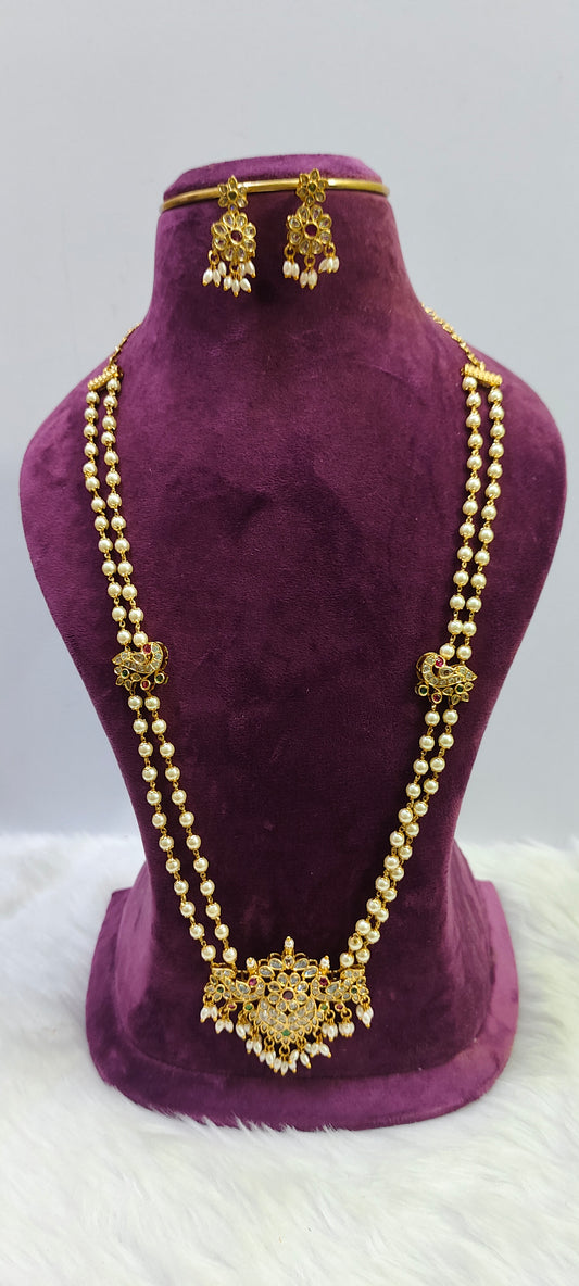 Premium pearl rani haram