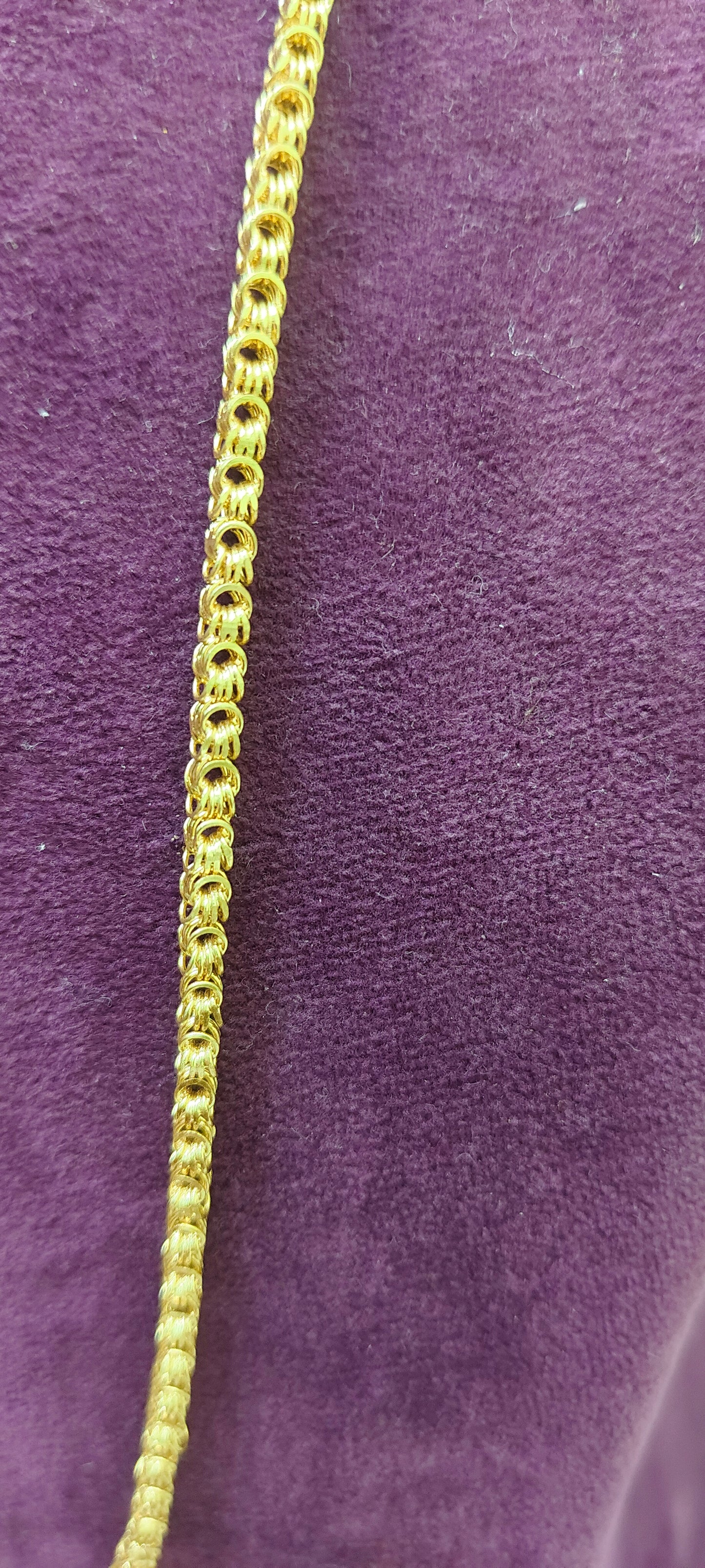 Pure panchaloham 24" length different pattern thali chain