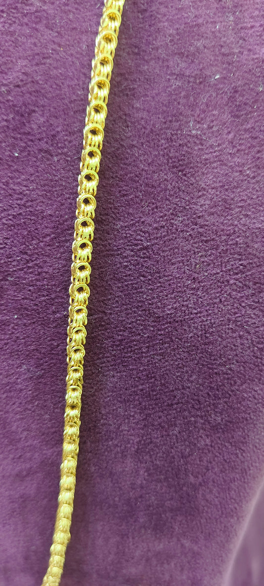 Pure panchaloham 24" length different pattern thali chain