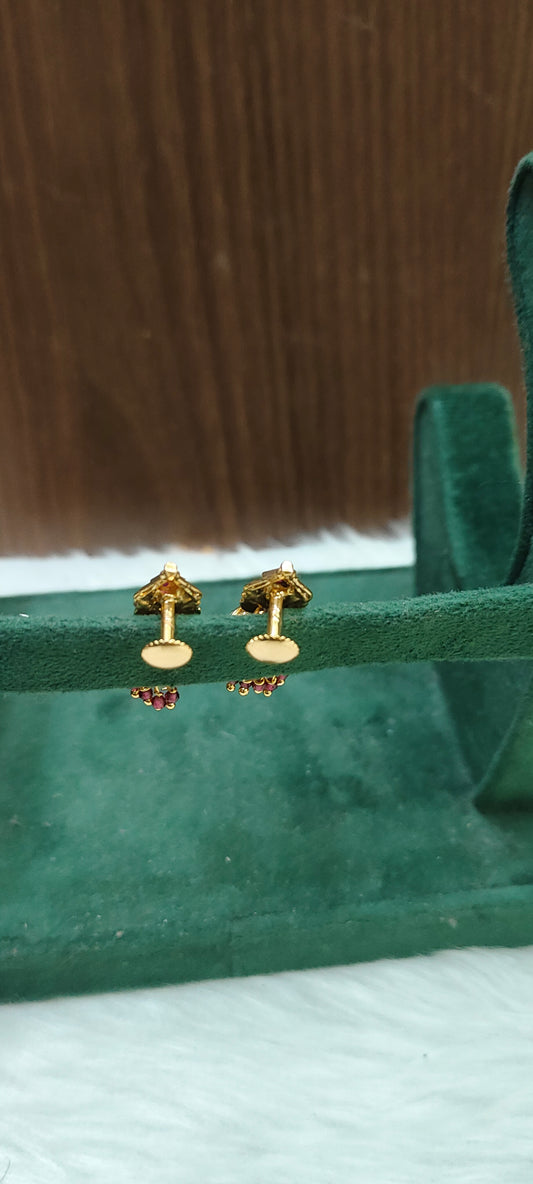 Premium micro gold plated daily wear kids jumkas