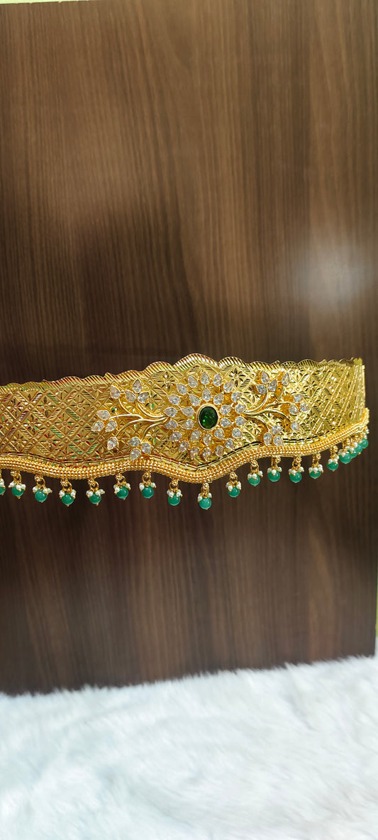 Real gold look wedding vaddanam