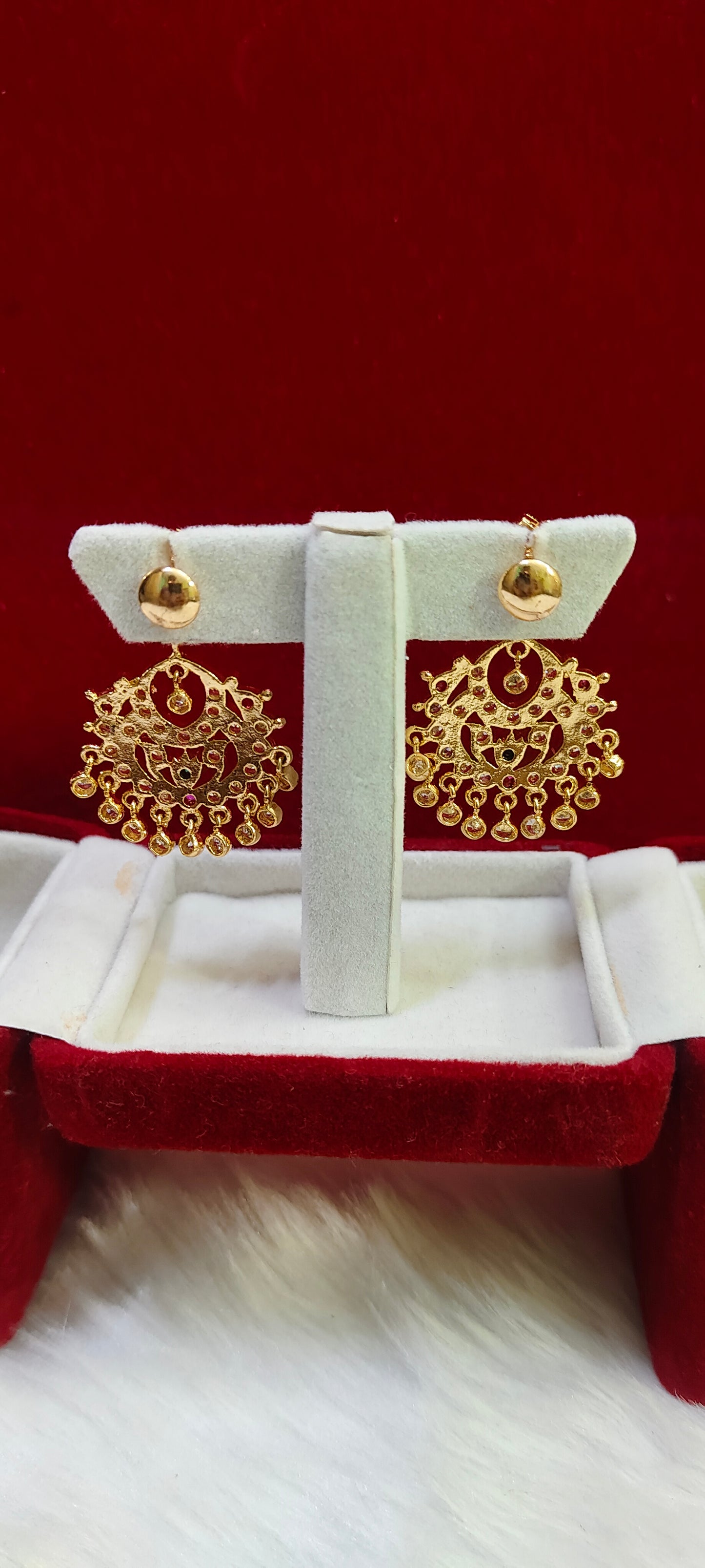 Panchaloham chand Bali earrings