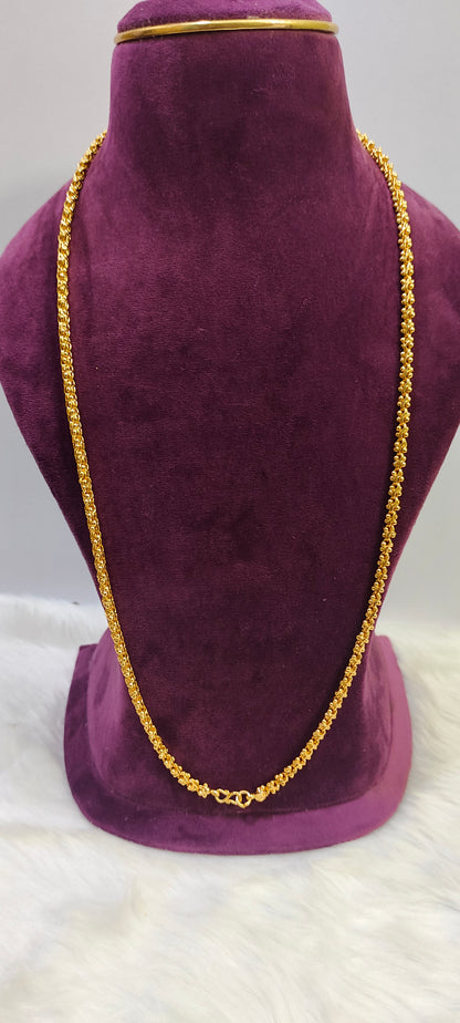 1 gram plated 30" length Thali chain