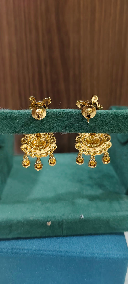 High premium nakshi Lakshmi Devi earrings