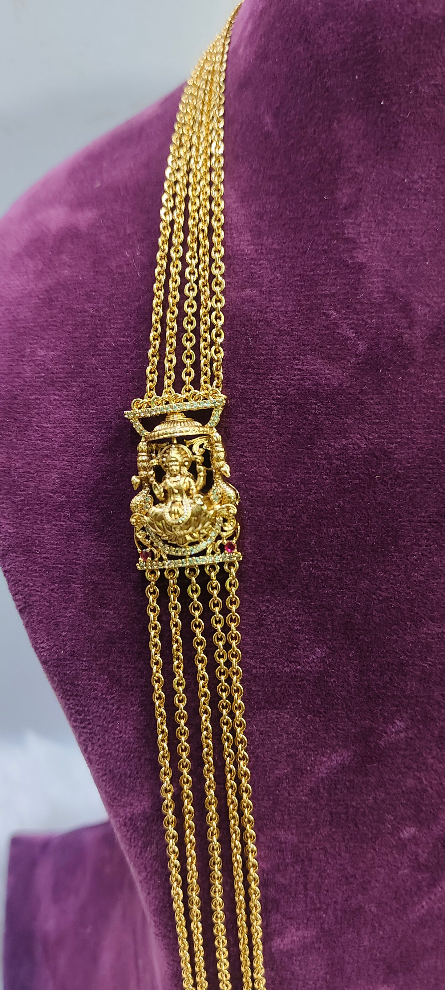 Premium Nakshi 5 line 30" length chandara haram