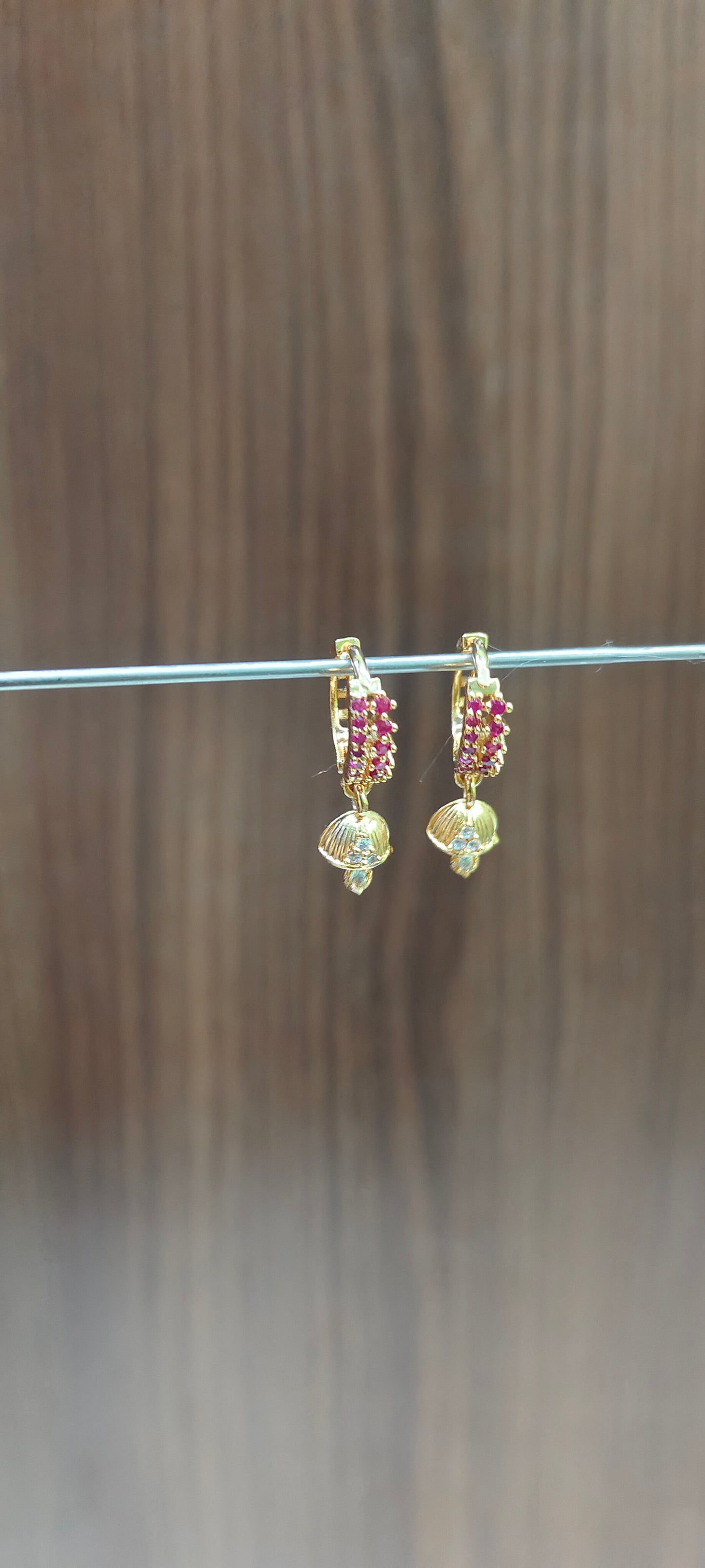Premium micro gold plated daily wear cute kids earrings