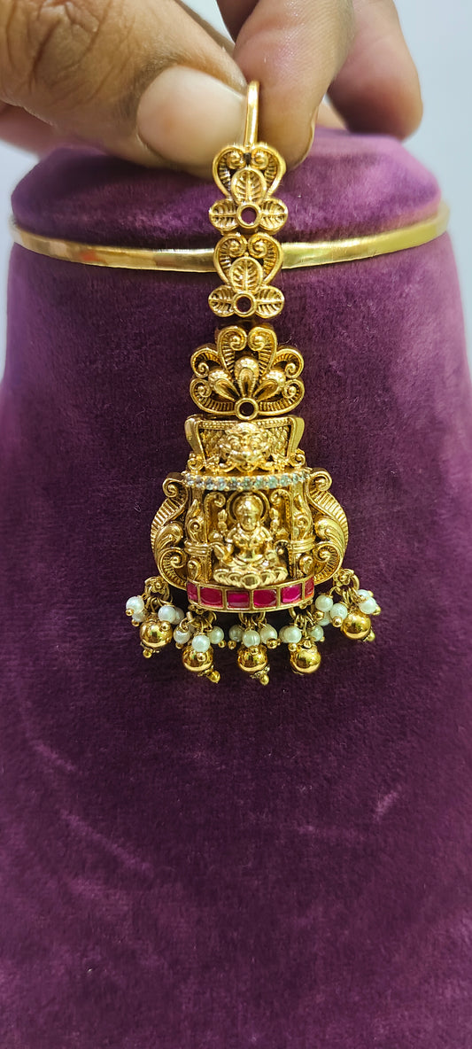 Premium nakshi mangtika witha jadu kundan