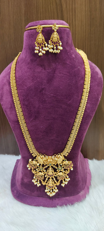 Premium simple nakshi long haram