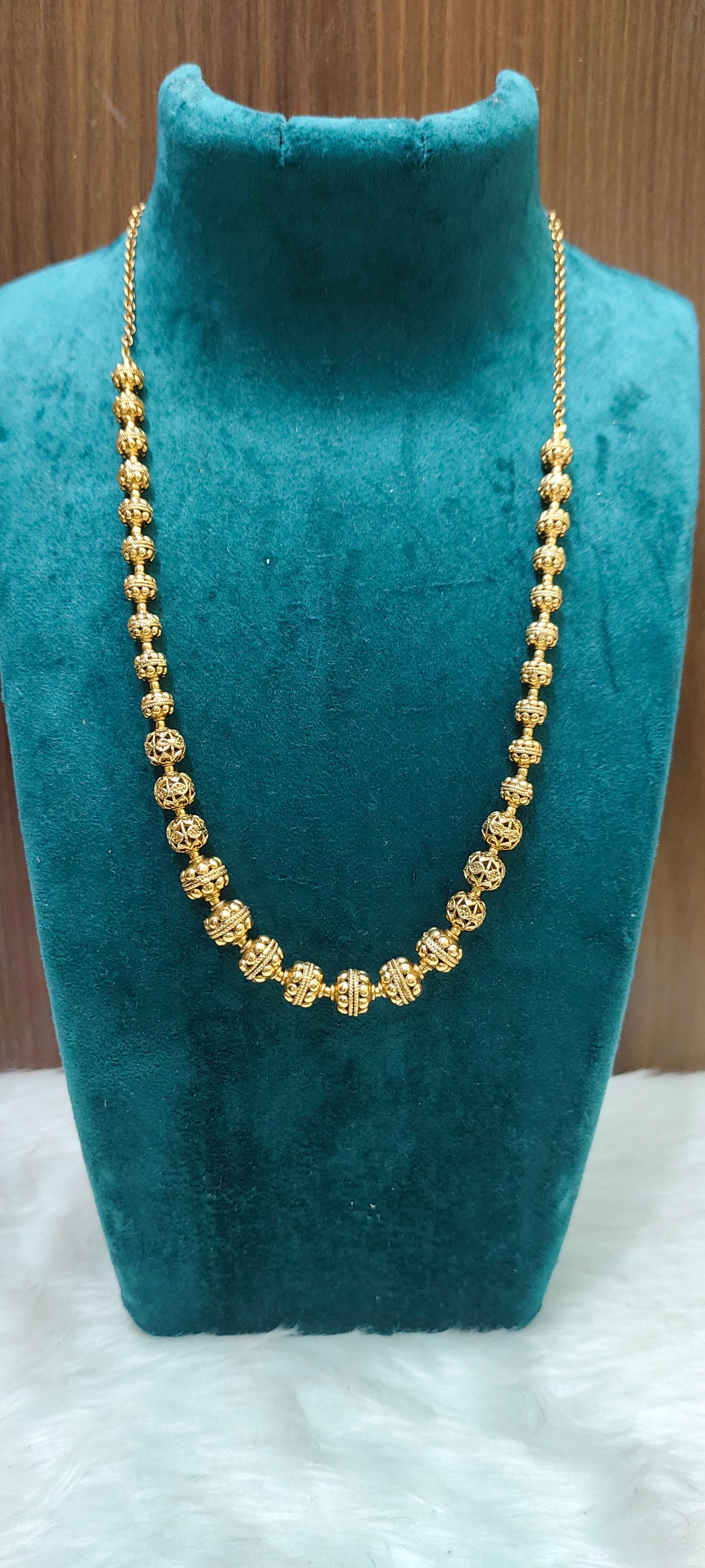 Premium nakshi ball chain with 18" length