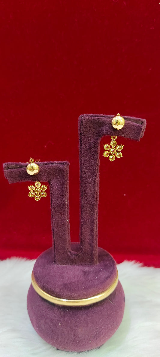 Pure panchaloham cute earrings