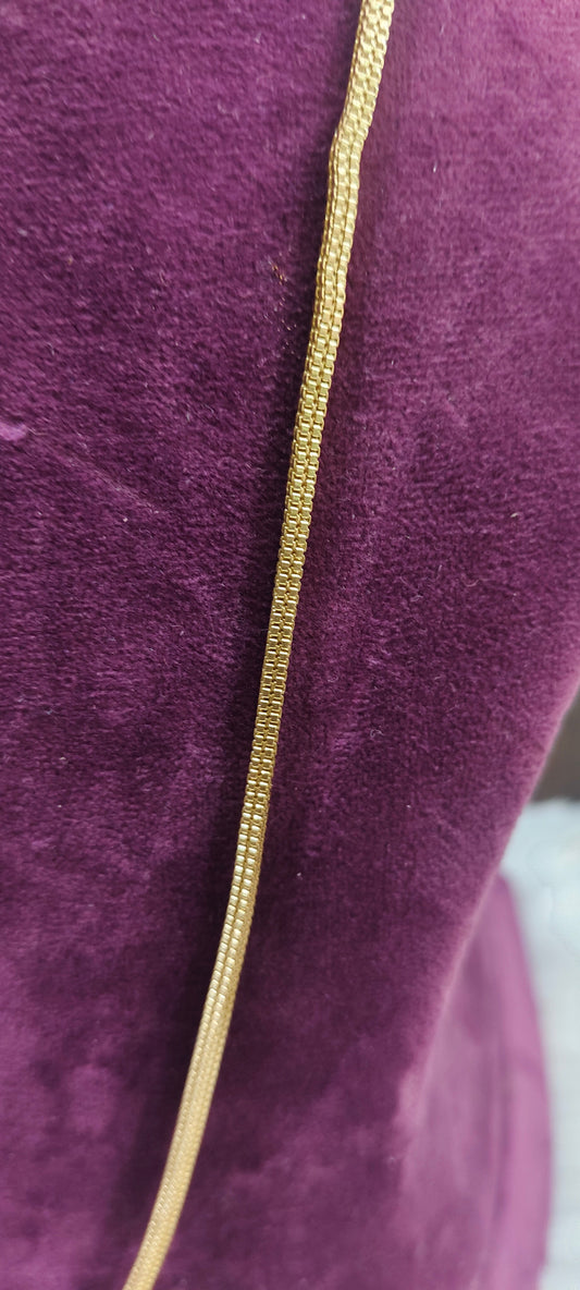 Pure panchaloham unpolished square thali chain