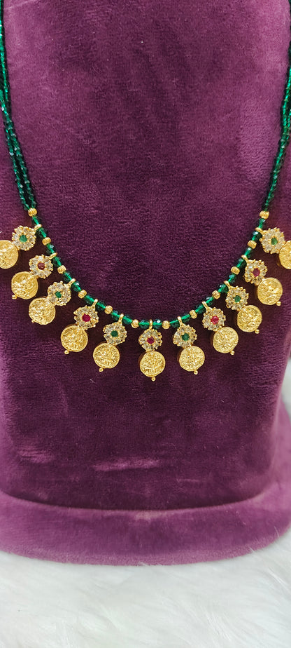Premium cz beads necklace