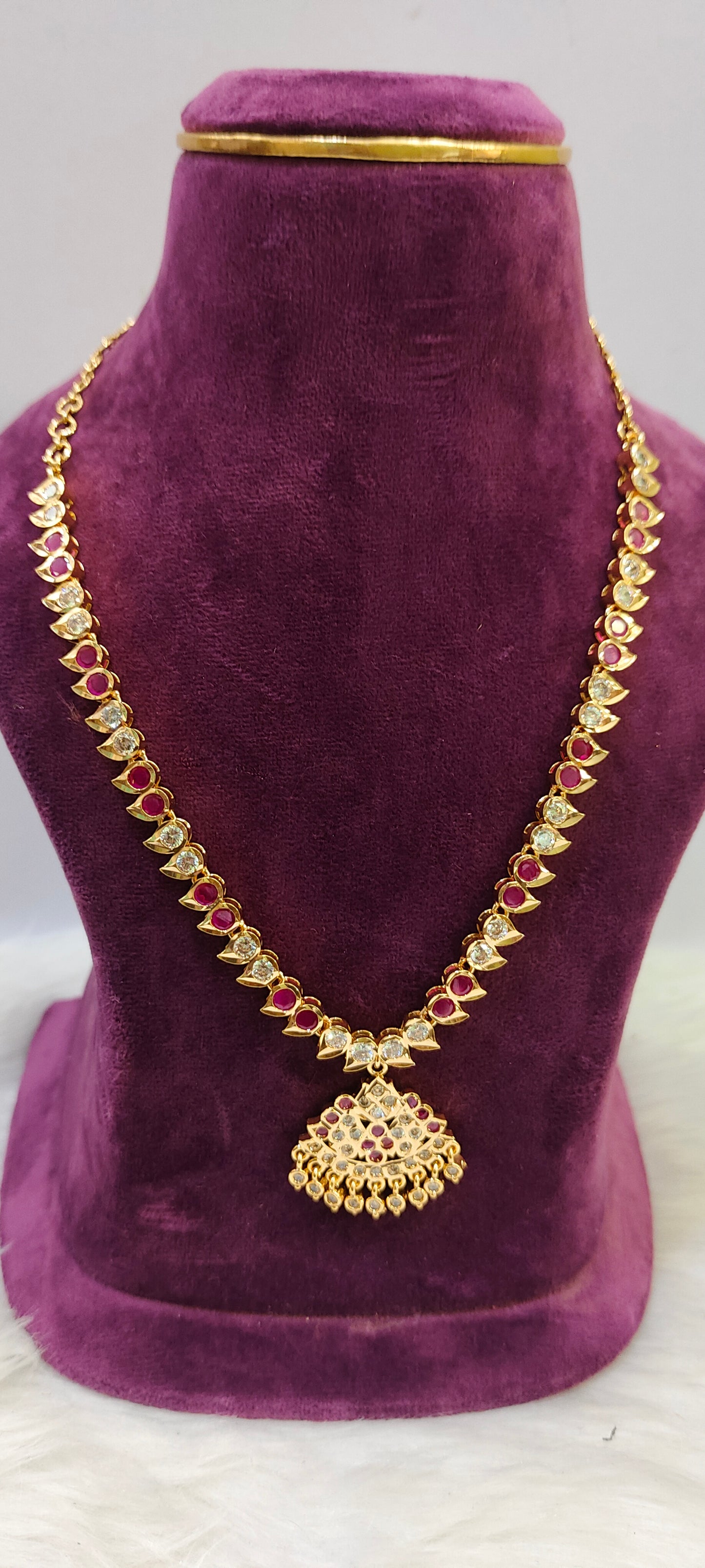 Pure panchaloham mango necklace