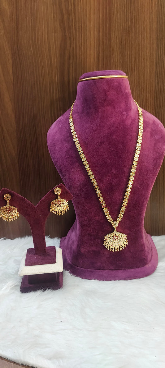 Pure panchaloham vintage look long haram