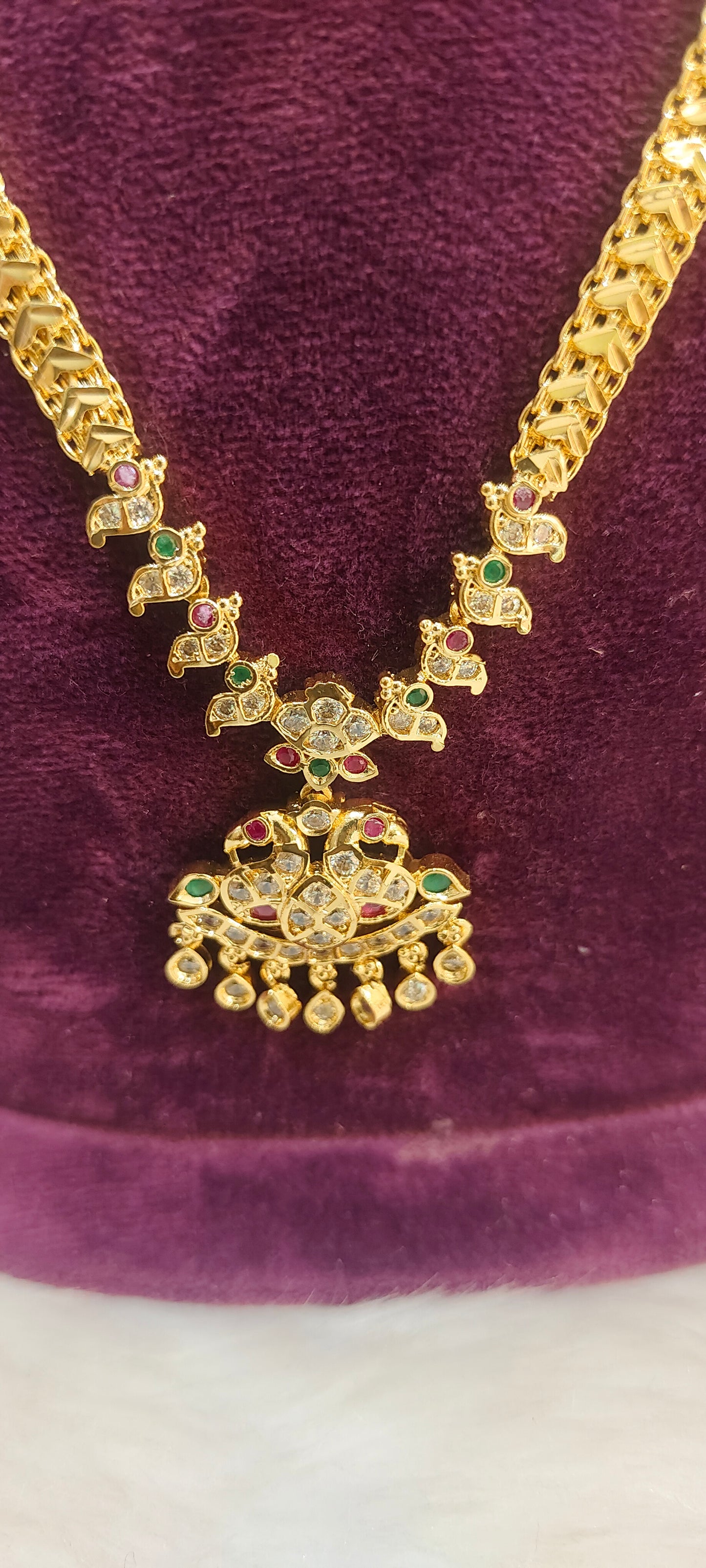 Pure panchaloham vintage look nanu necklace