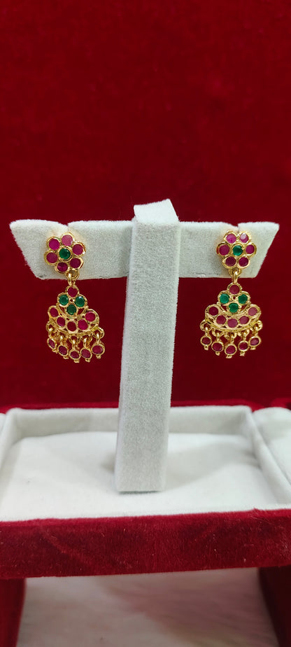 Pure panchaloham cute earrings