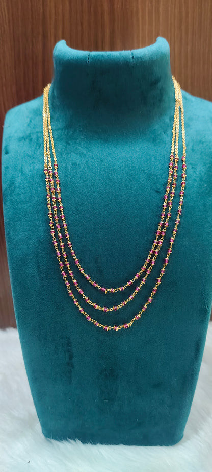 Simple gold look spinners beads