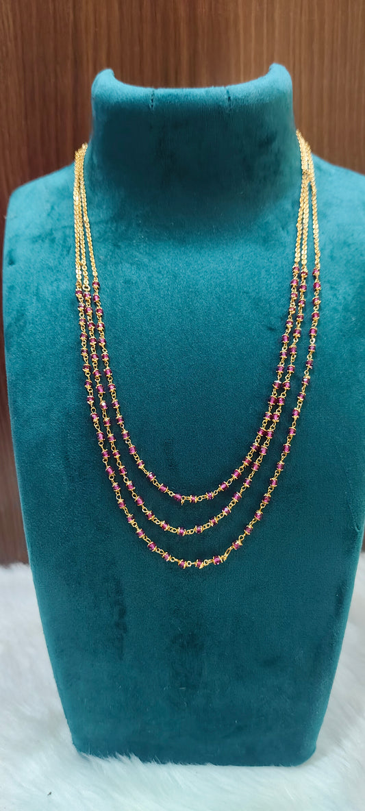 Simple gold look spinners beads