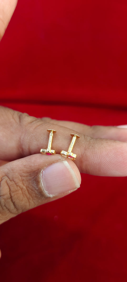 Pure panchaloham kids earrings