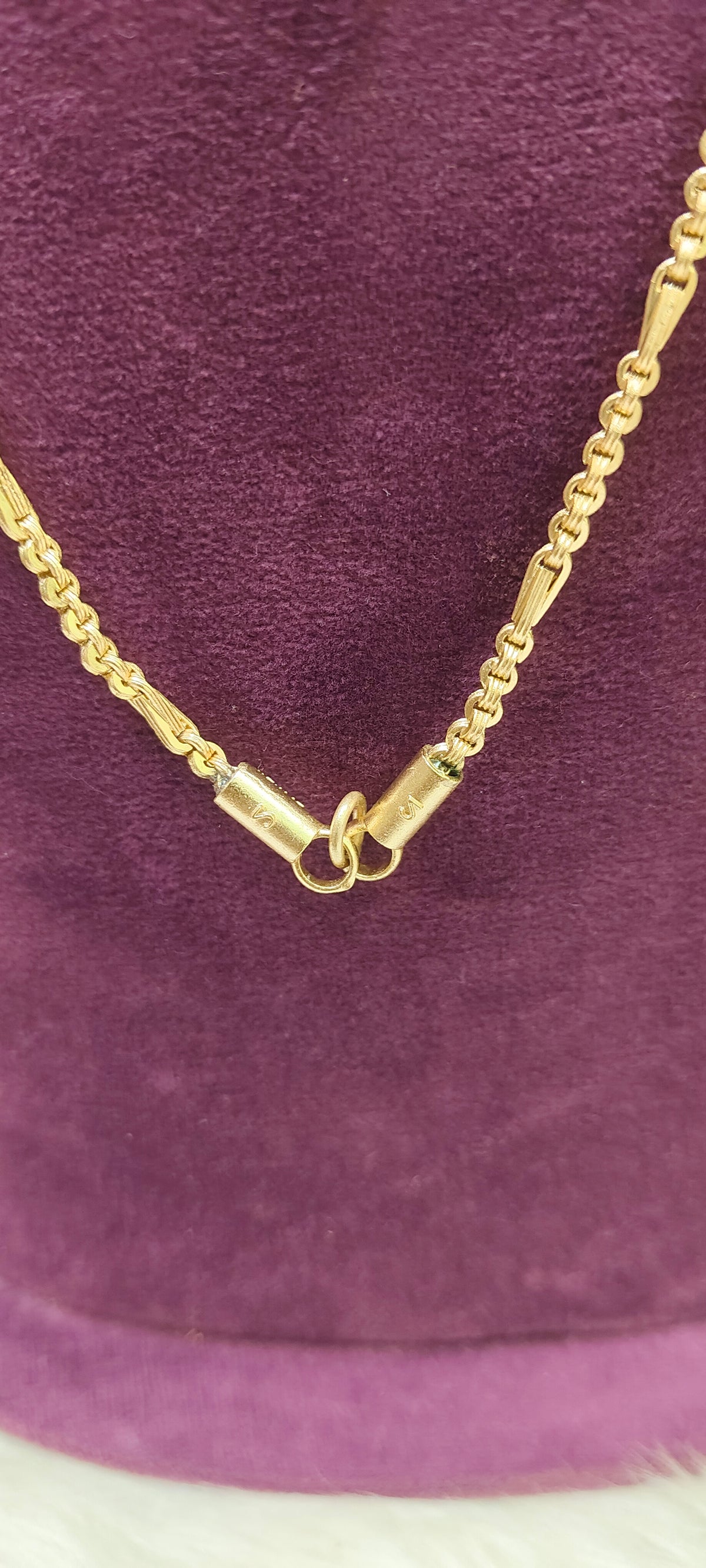 Pure panchaloham unpolished 26" length thali chain