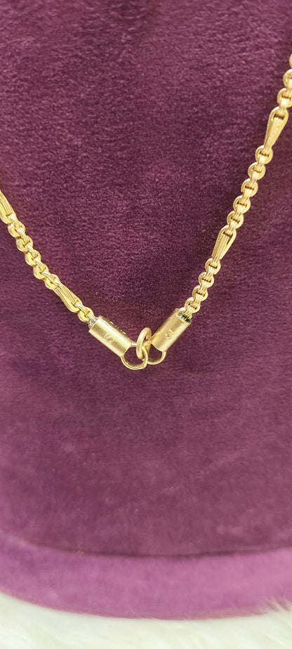 Pure panchaloham unpolished 26" length thali chain