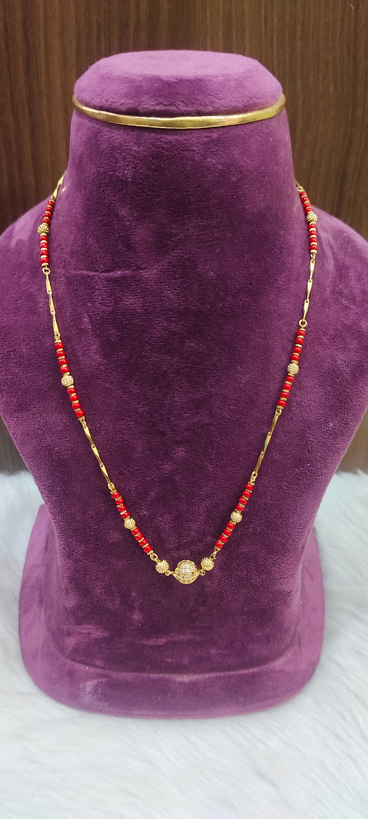Premium nakshi 18" length chain