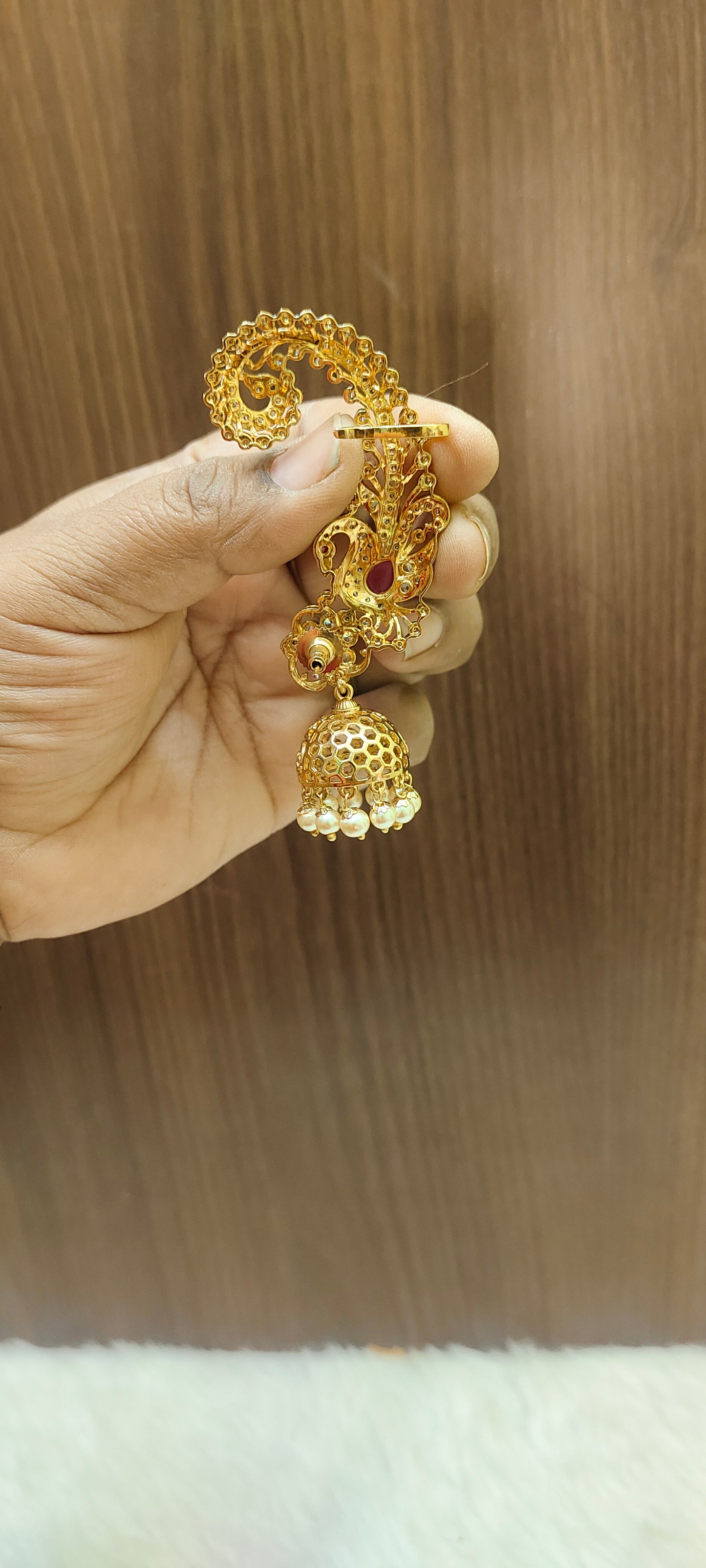 High premium nakshi earcuff earrings