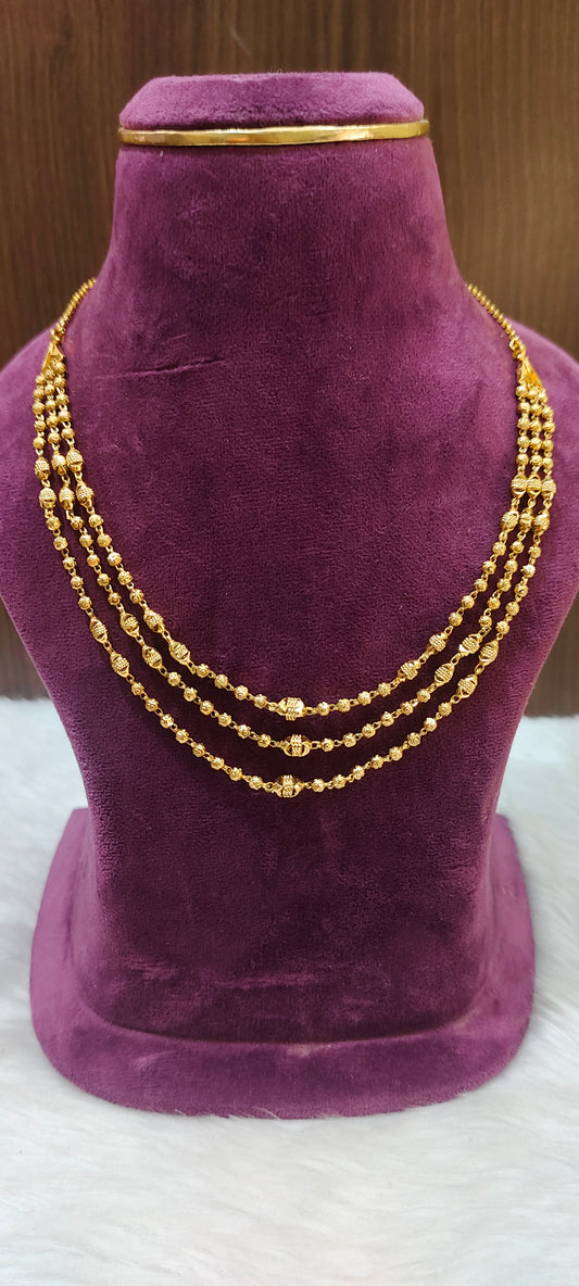 Beautiful 3 step dd ball necklace