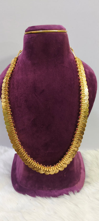 Same gold look 2 in 1 kasumala cum vaddanam