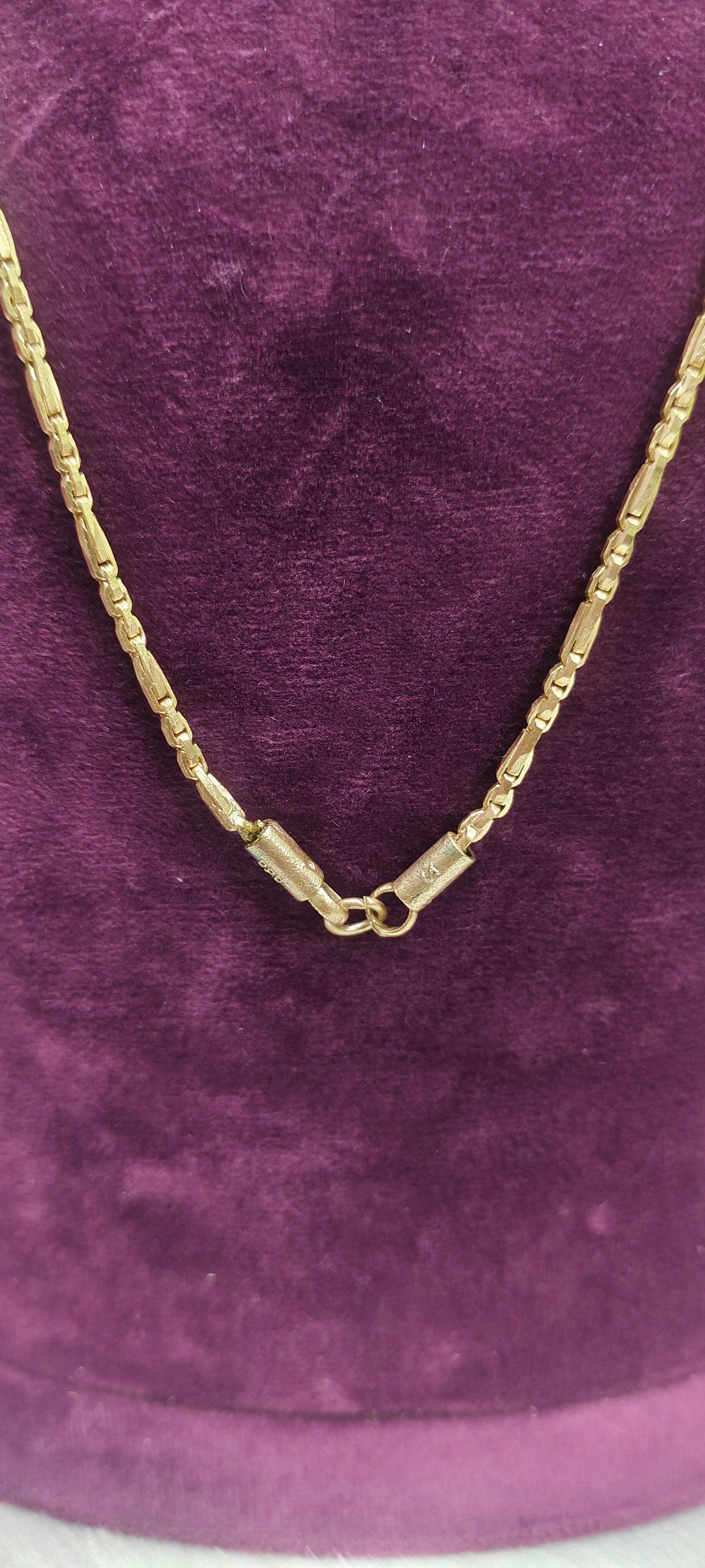 Pure panchaloham unpolished 24" length 2 plus 1 thali chain