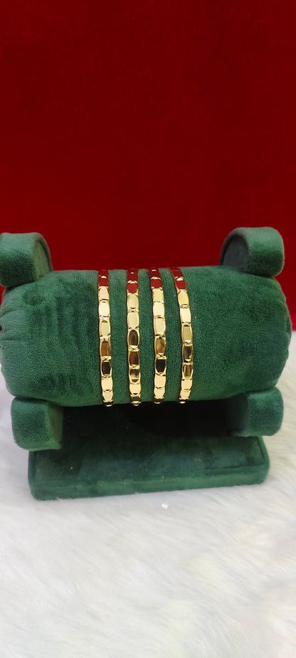 1 gram plated daily wear 4 bangles