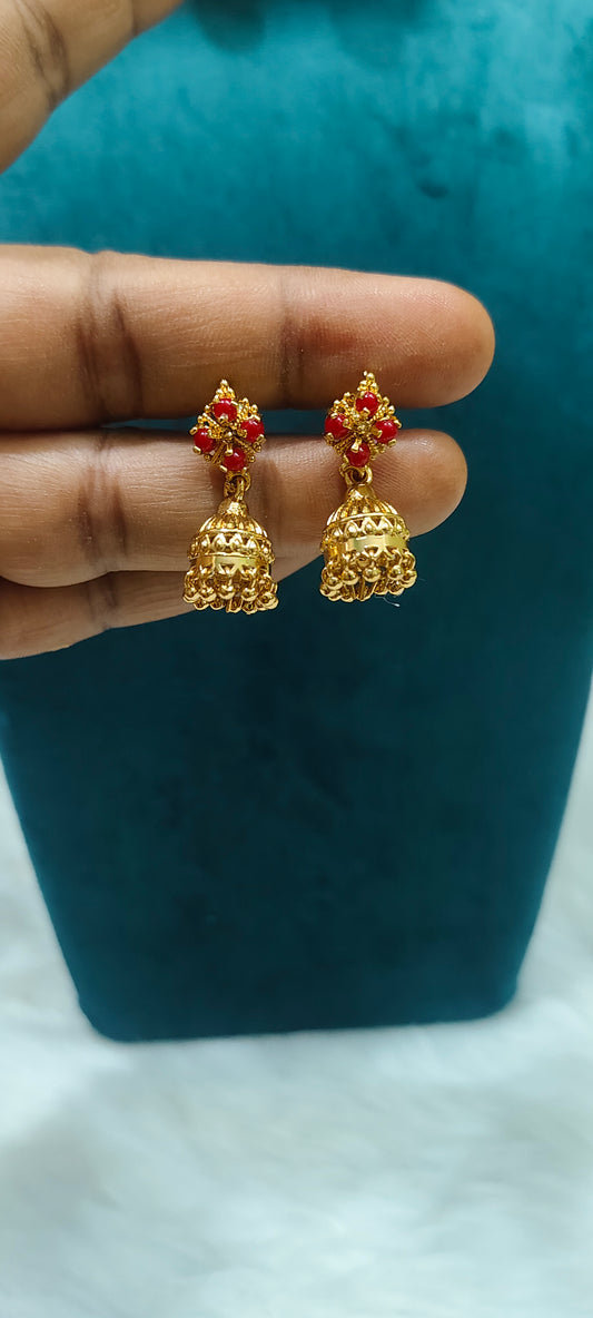 Simple and cute koral jumkas