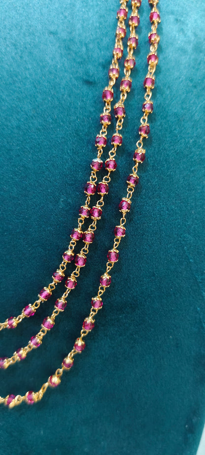 Simple gold look spinners beads