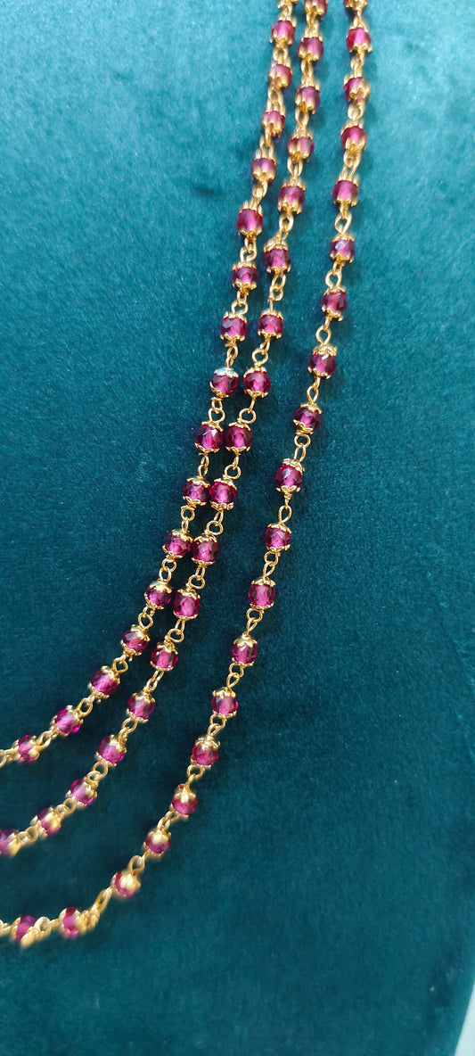 Simple gold look spinners beads
