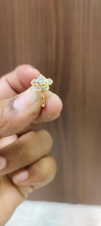 Pure panchaloham nose ring