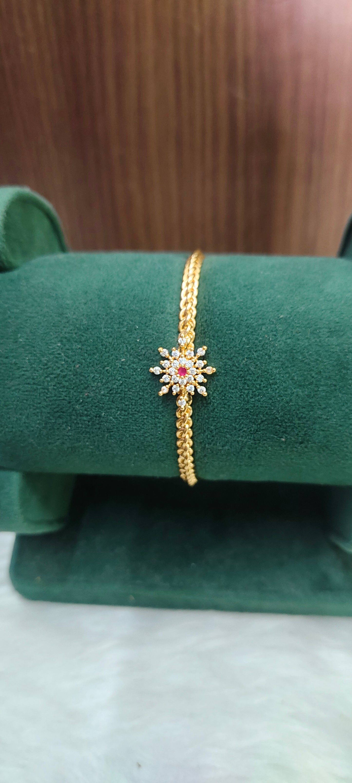 Pure panchaloham gold look kada Bangle