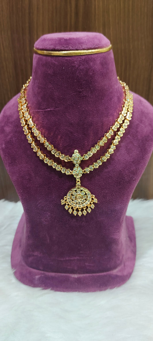 Pure panchaloham 2 steps necklace