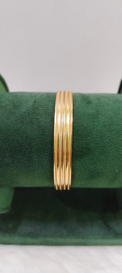 Pure panchaloham unpolished 2 bangles