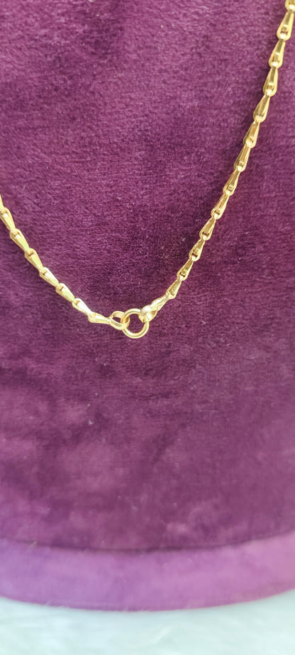 Pure panchaloham unpolished godhuma model thali chain