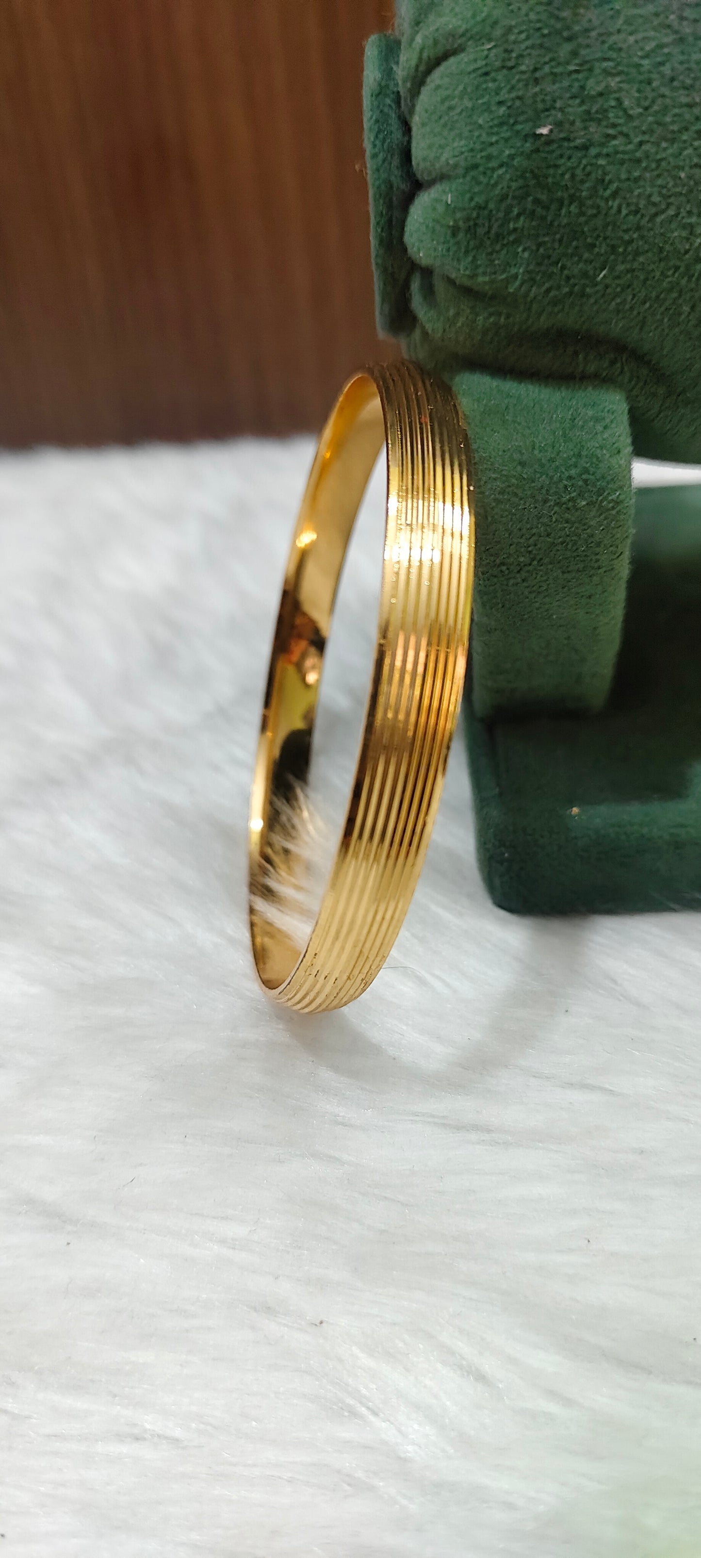 Premium micro gold plated mens kada