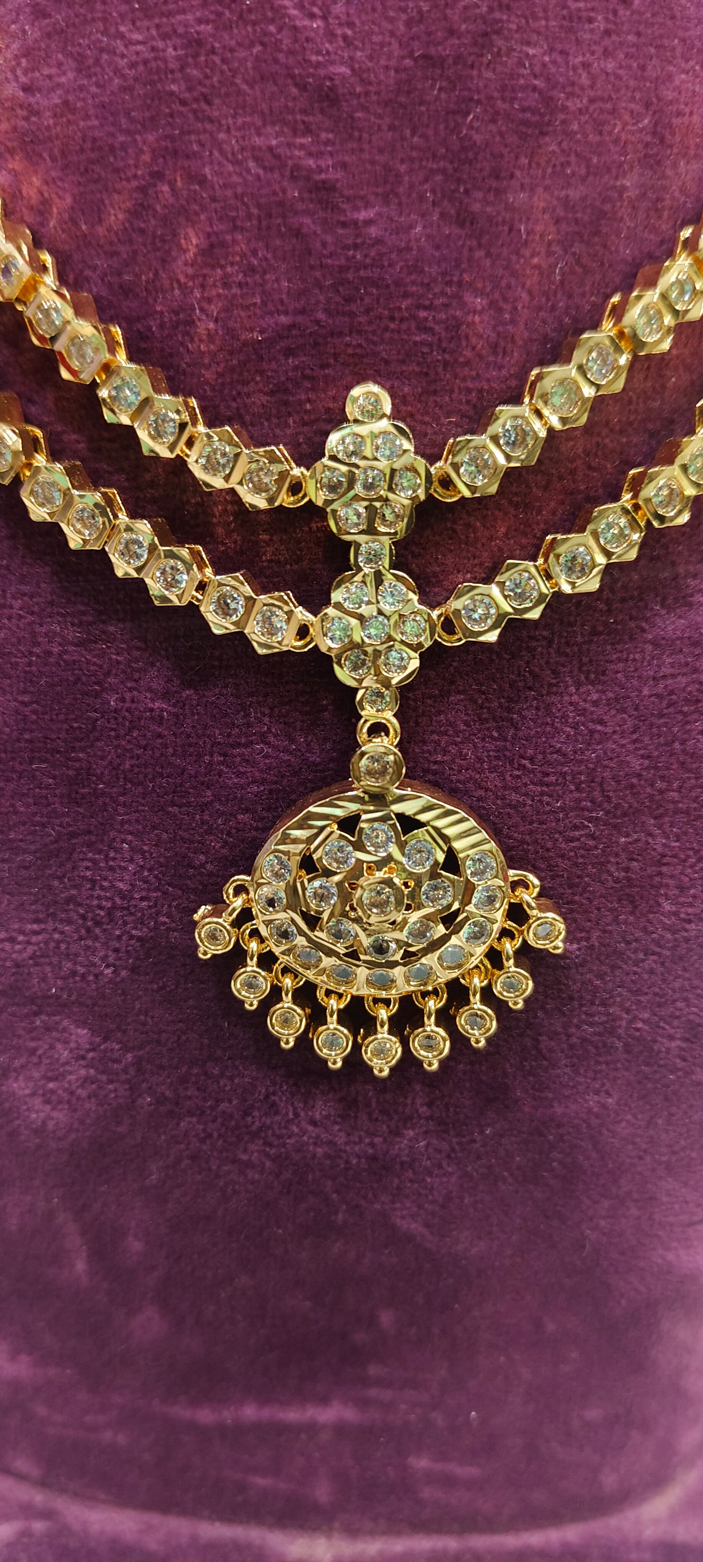 Pure panchaloham 2 steps necklace