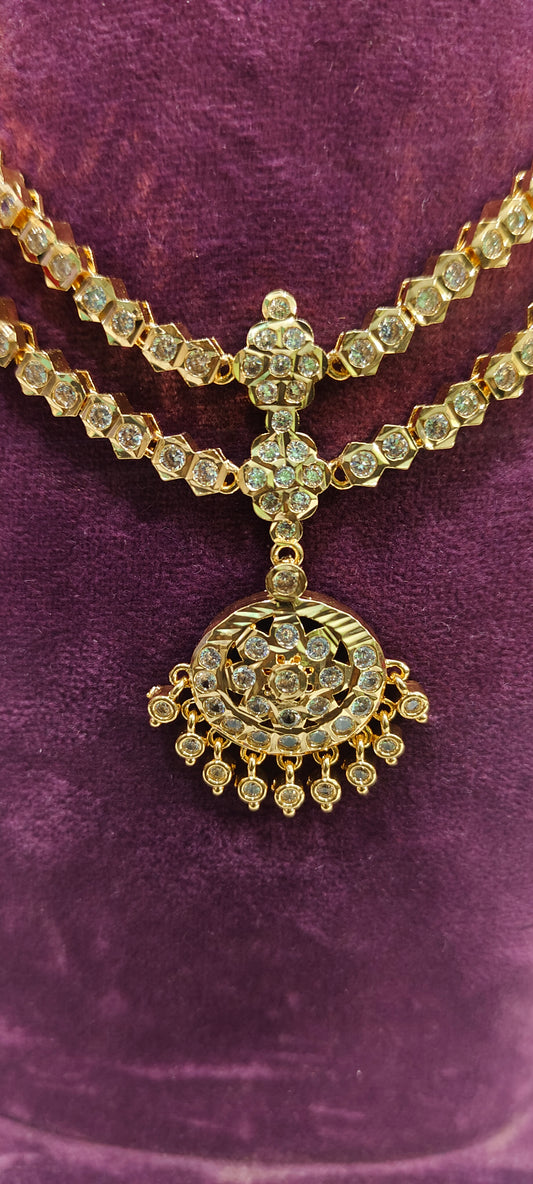 Pure panchaloham 2 steps necklace