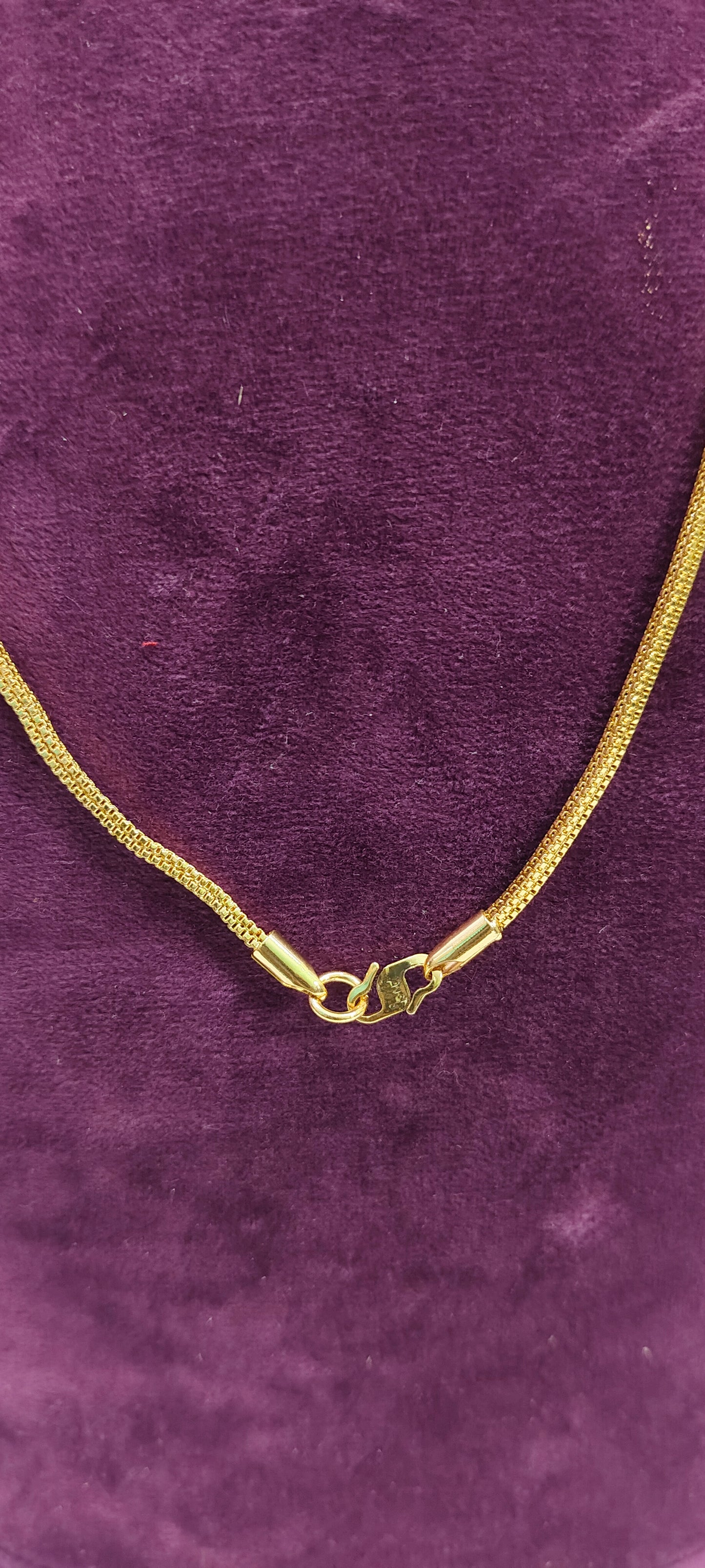 Premium micro gold plated 24 " length side pendant Thali chain