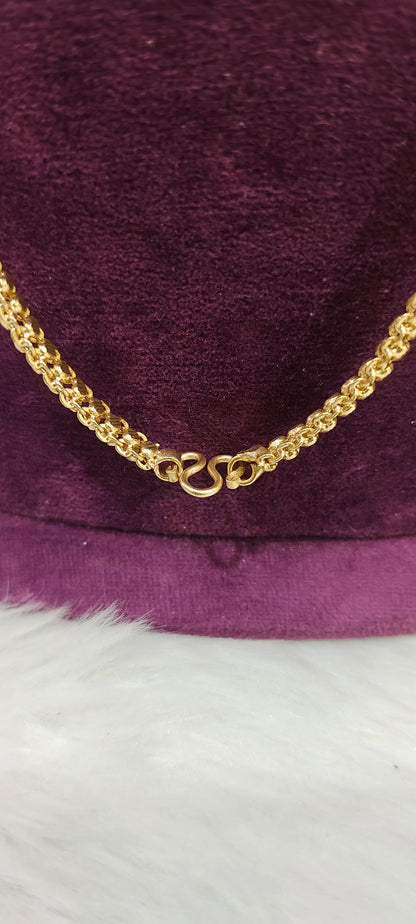 Pure panchaloham unpolished broad model thali chain